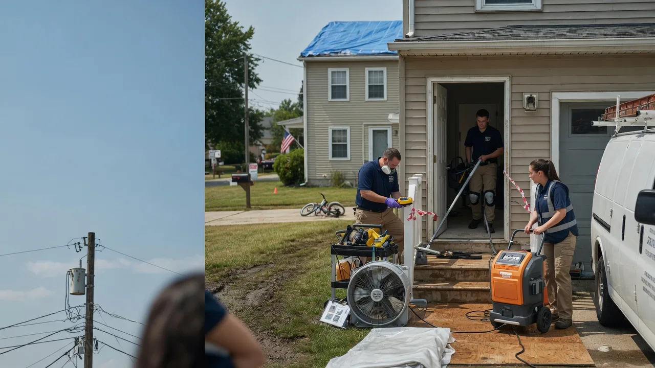 Water Damage Repair in Darrouzett, TX near me